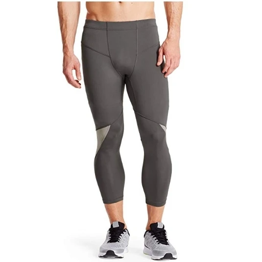 Men's Compression Training 3/4 Pants With Sublimation Print Mission